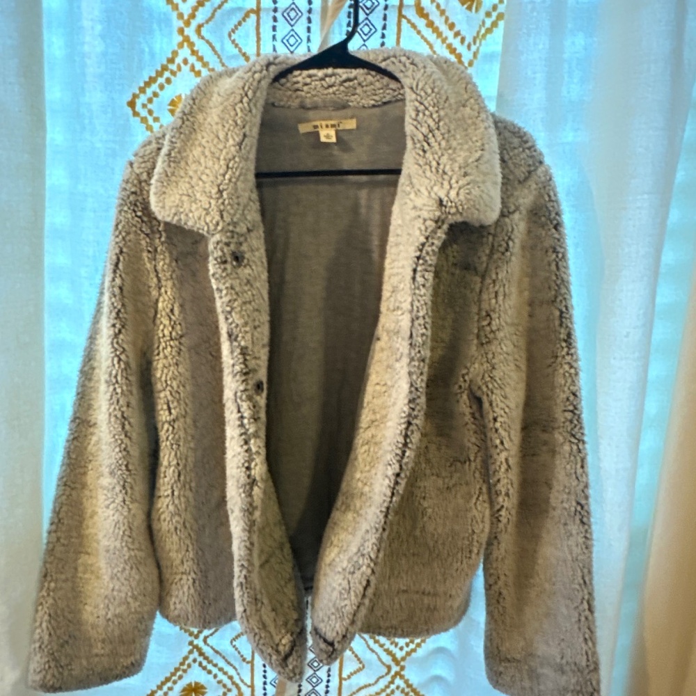 Fluffy jacket